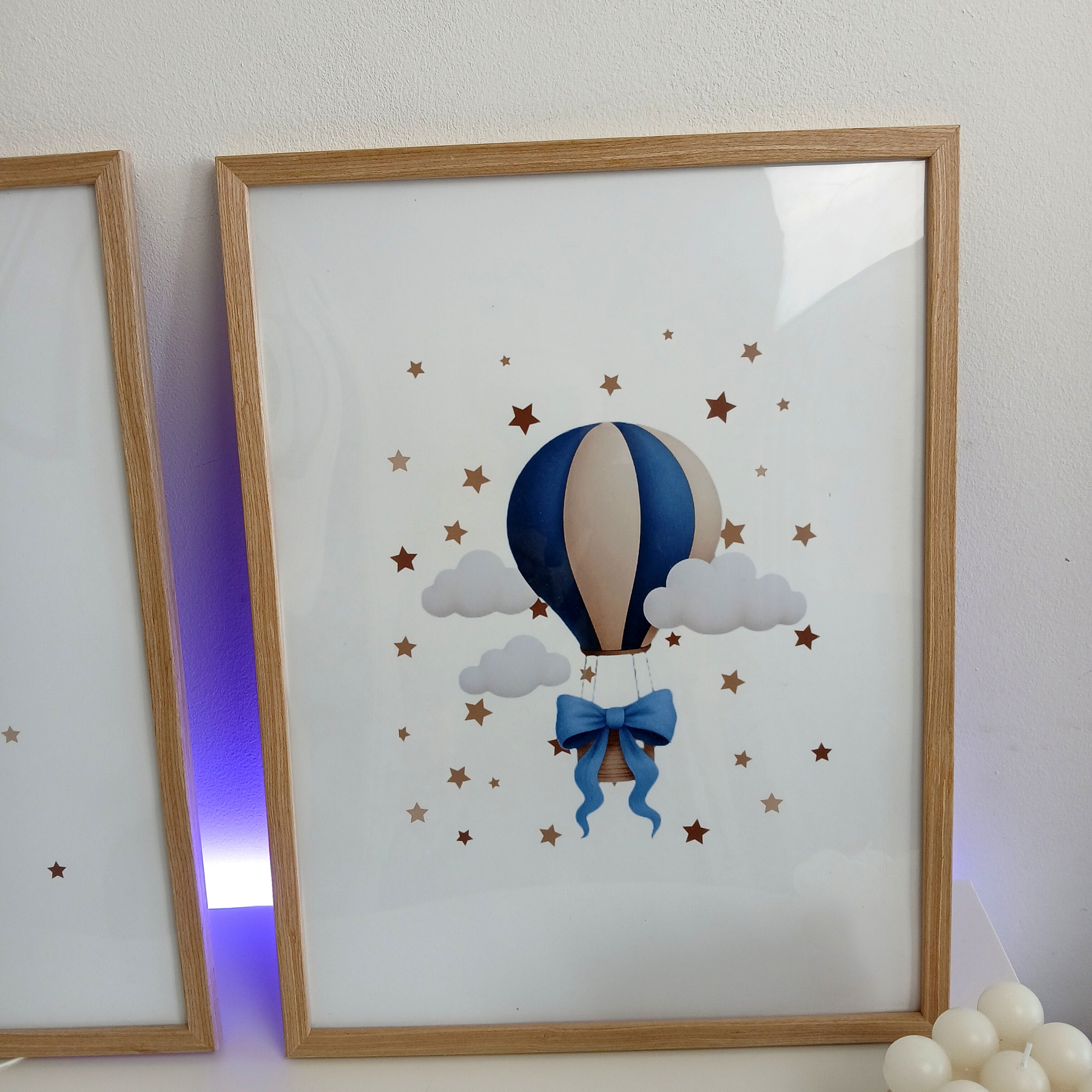 3 affiches personnalisées pour chambre de garçon – 30 x 40 cm